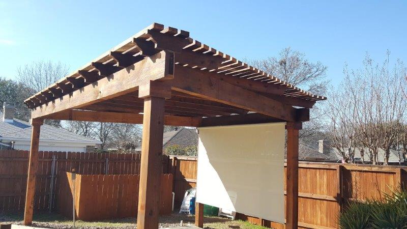 Arbor and Patio Cover Staining | Texas Best Stain