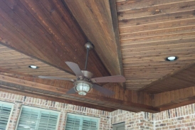 Patio Cover with Tongue and Groove Ceiling